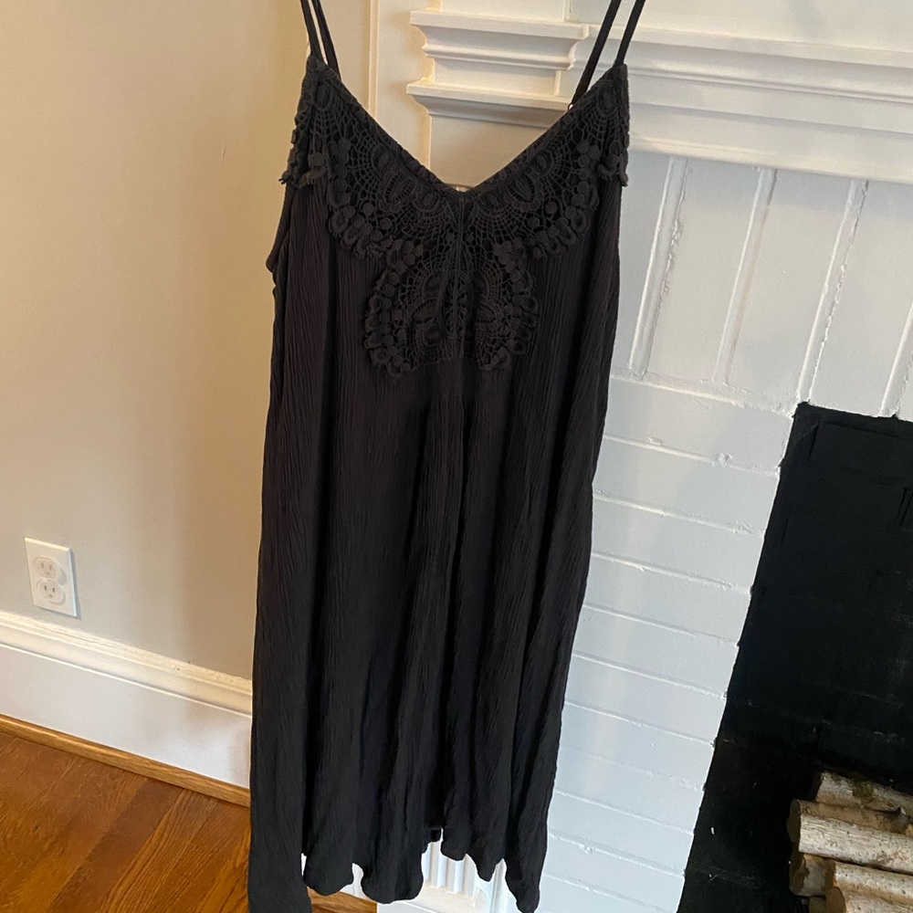 Xhilaration Charcoal Grey Summer Dress Size M